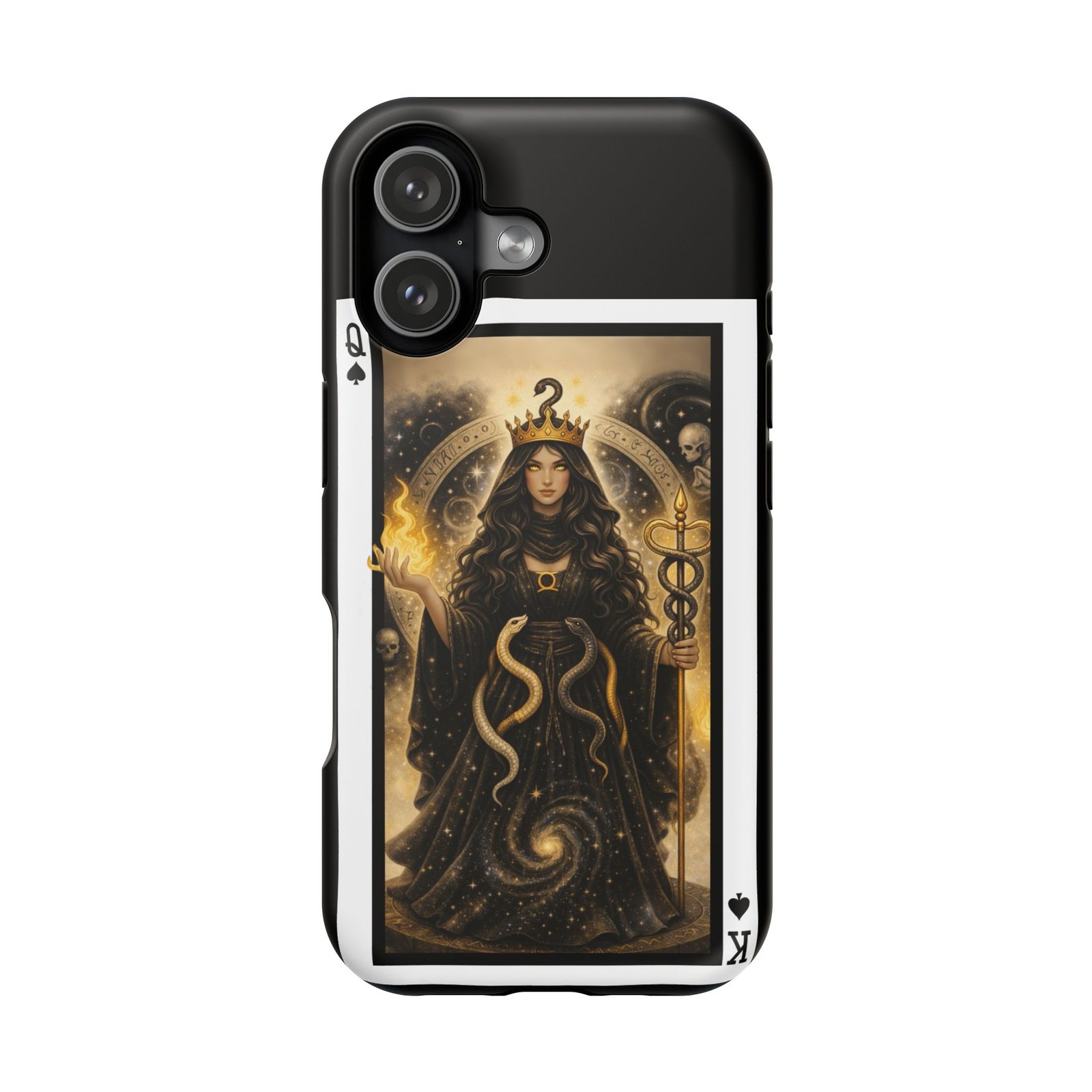 Ophiuchus – Deck of Spades – MagSafe® Protective Phone Case - Image 2