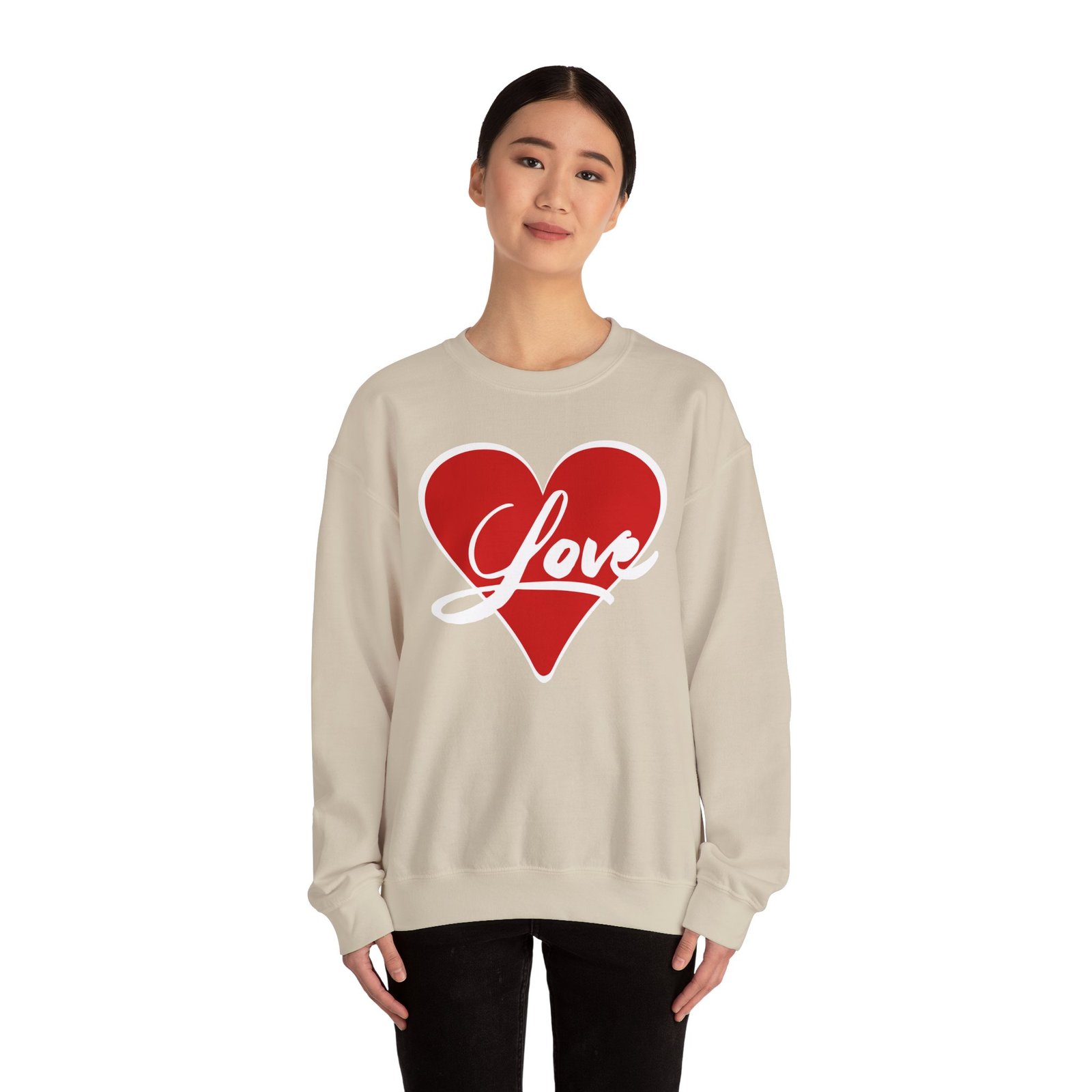 Amor Unisex Heavy Blend™ Crewneck Sweatshirt - Image 4