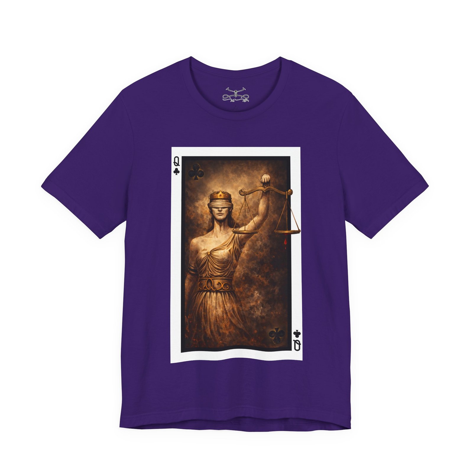 Blind Justice Cotton Crew Tee - Image 33