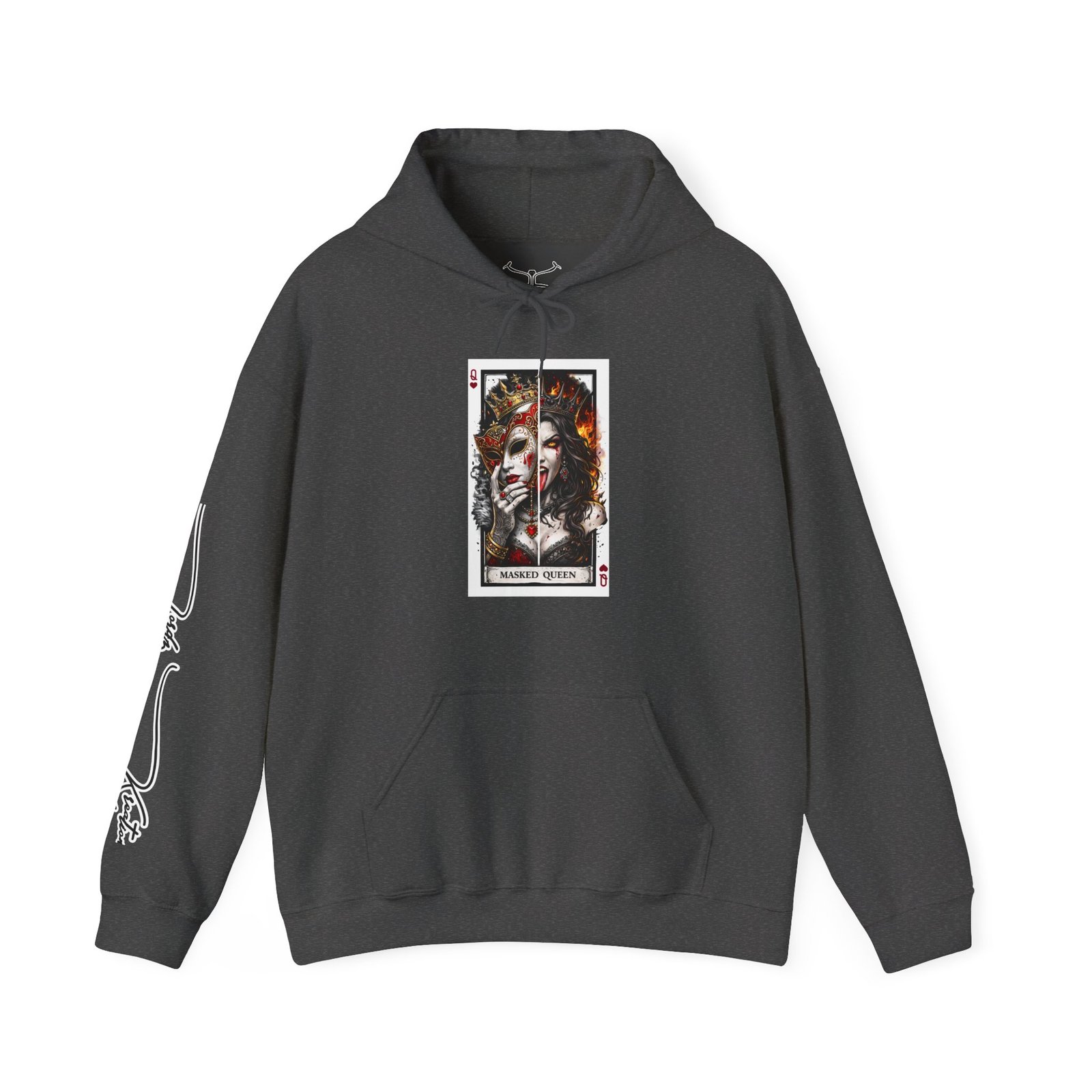 The Masked Queen Unisex Heavy Blend™ Hooded Sweatshirt - Image 21