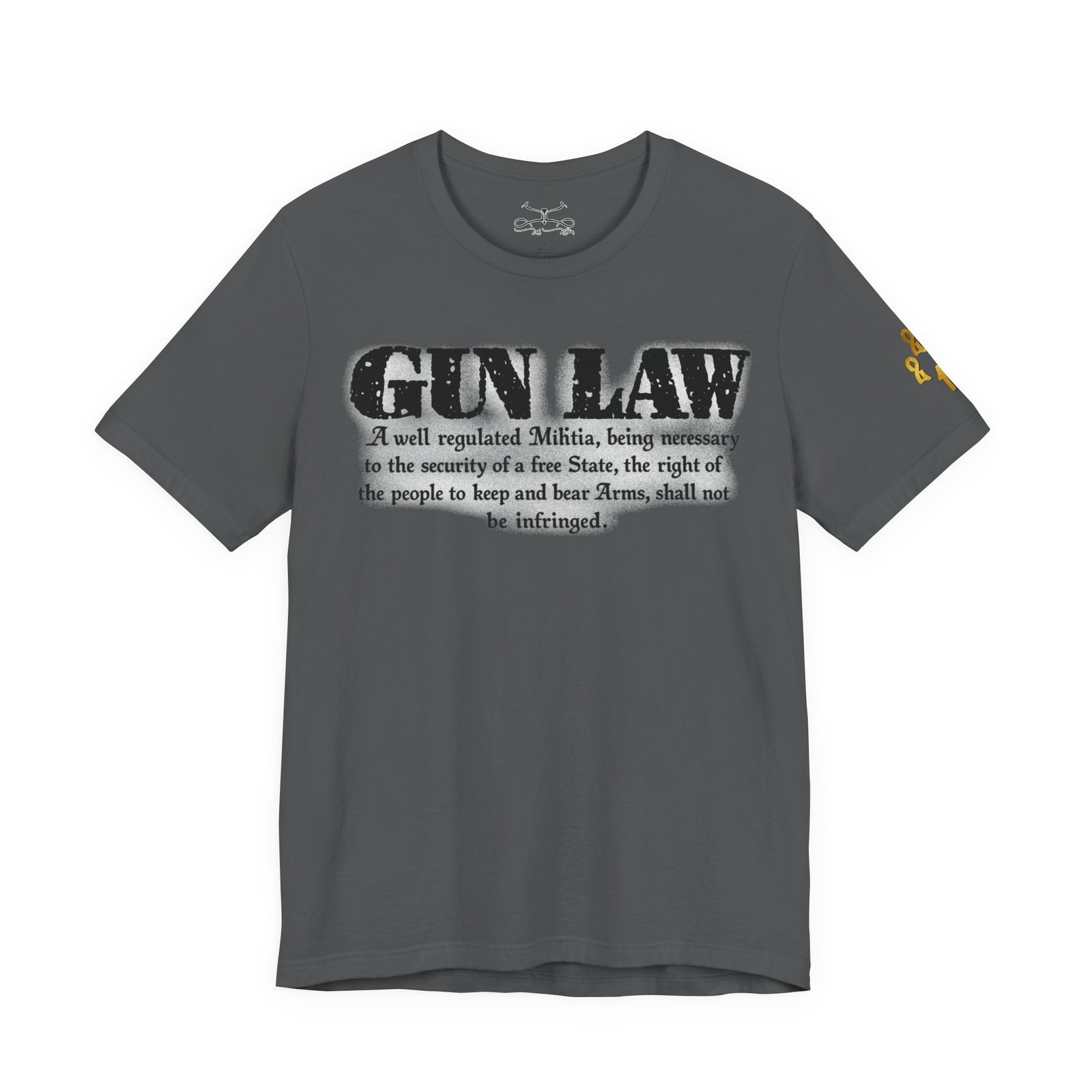 Gun Law Unisex Short Sleeve Tee - Image 33