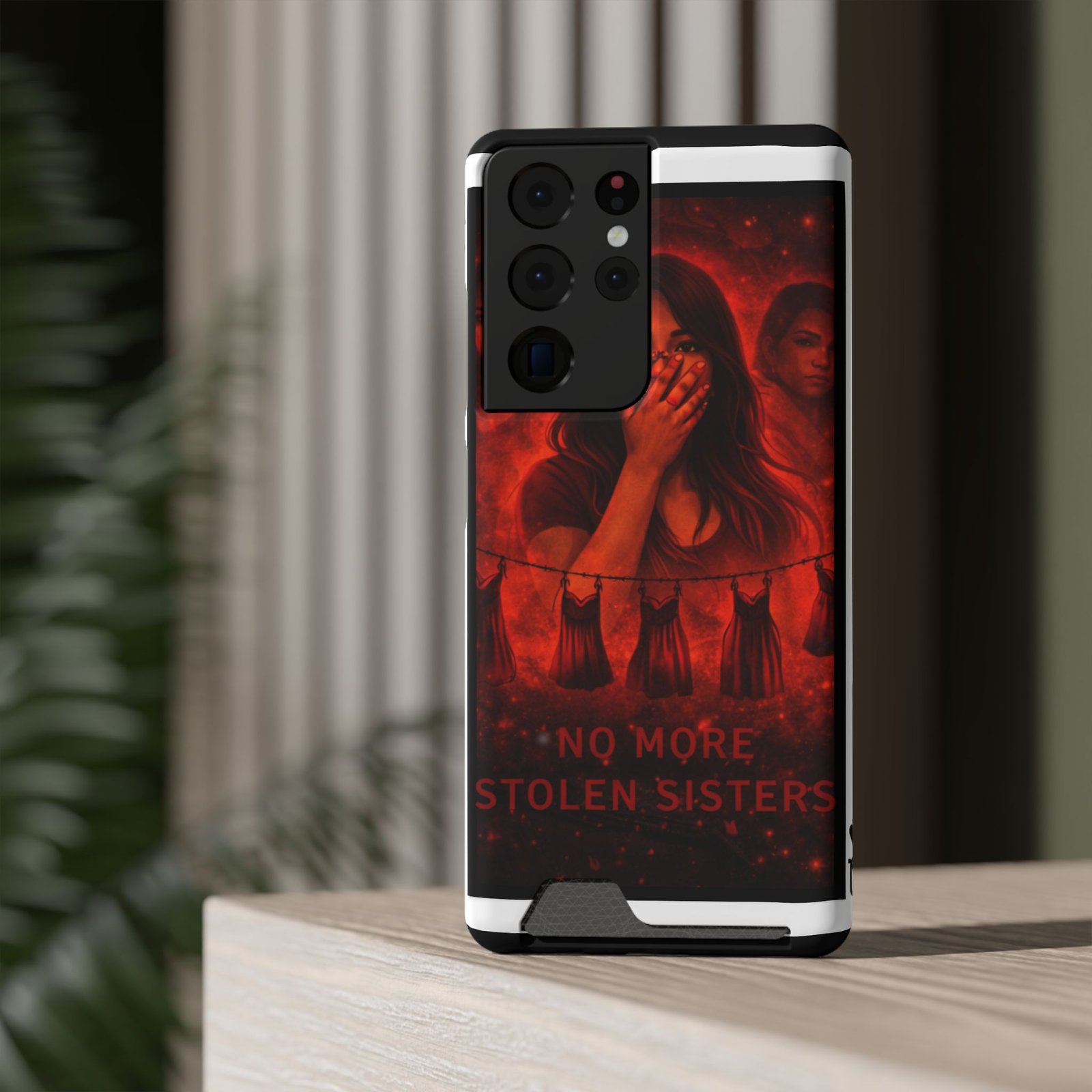 No More Stolen Sisters – Awareness Slim Card Holder Phone Case | LordzKreationz - Image 96