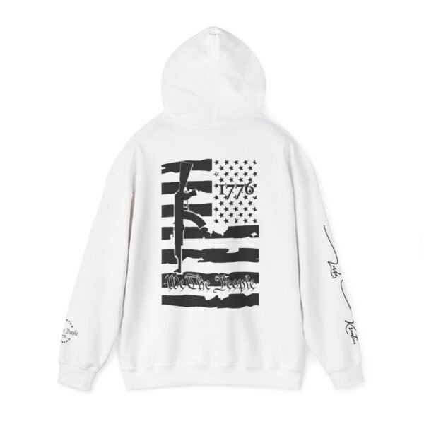 "Gun Law" Unisex Heavy Blend™ Hooded Sweatshirt - Image 3