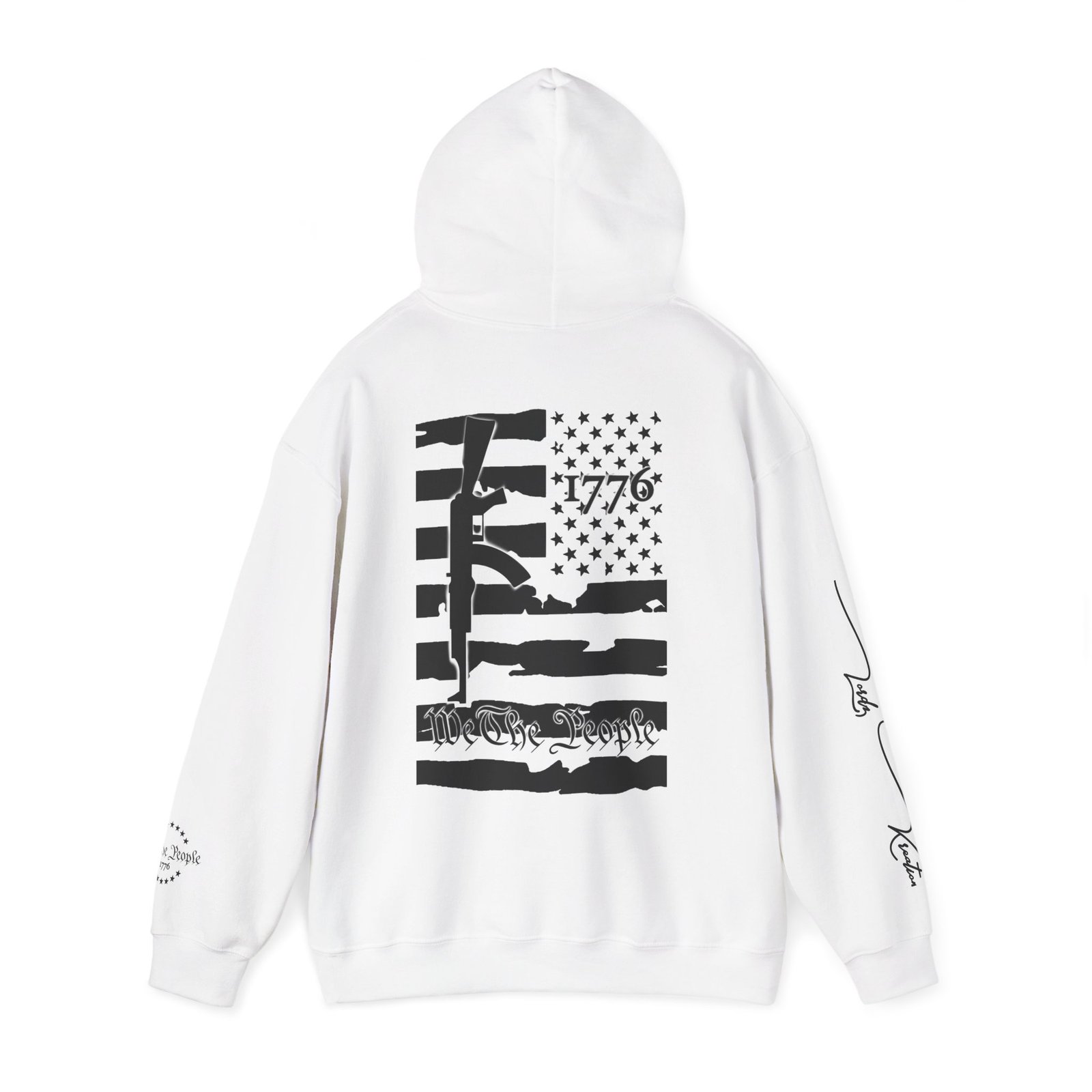"Gun Law" Unisex Heavy Blend™ Hooded Sweatshirt - Image 3