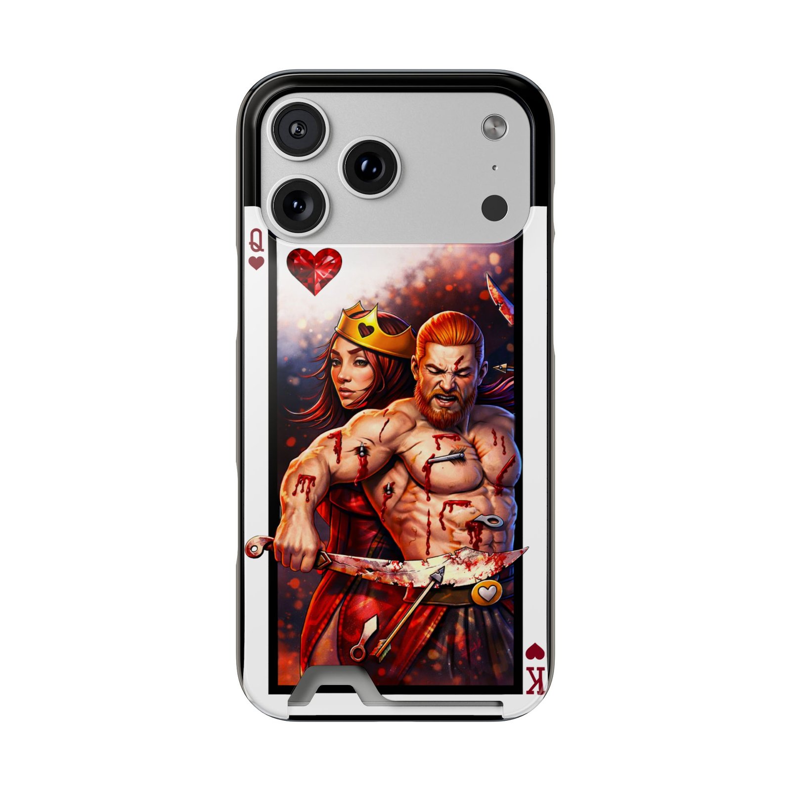Got Chu – Deck of Hearts Slim Card Holder Phone Case | LordzKreationz - Image 119
