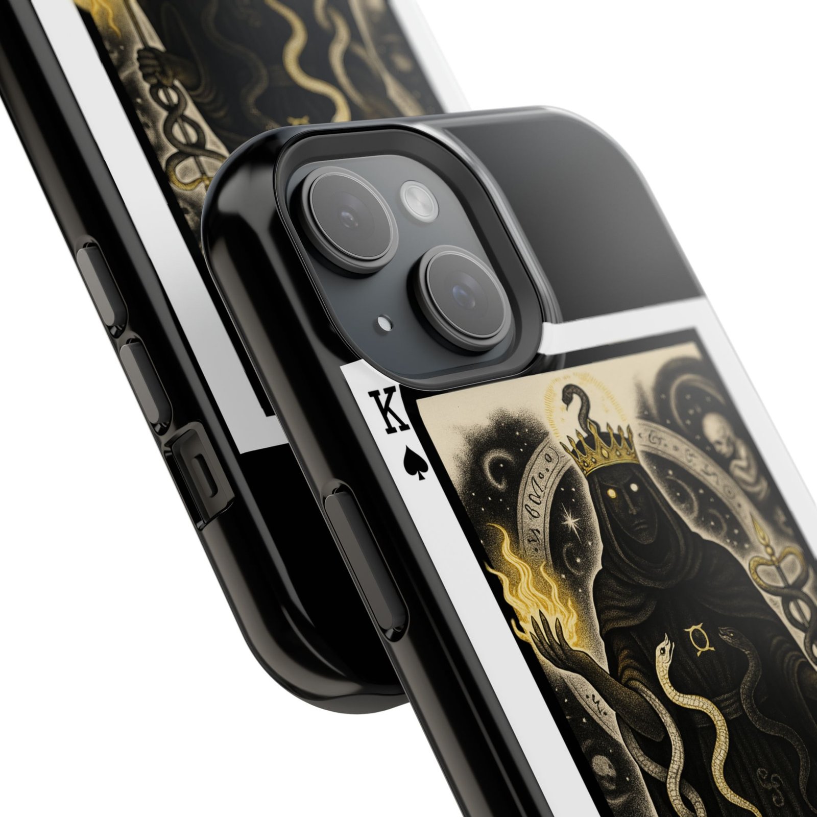 Ophiuchus – Deck of Spades – MagSafe® Protective Phone Case - Image 5