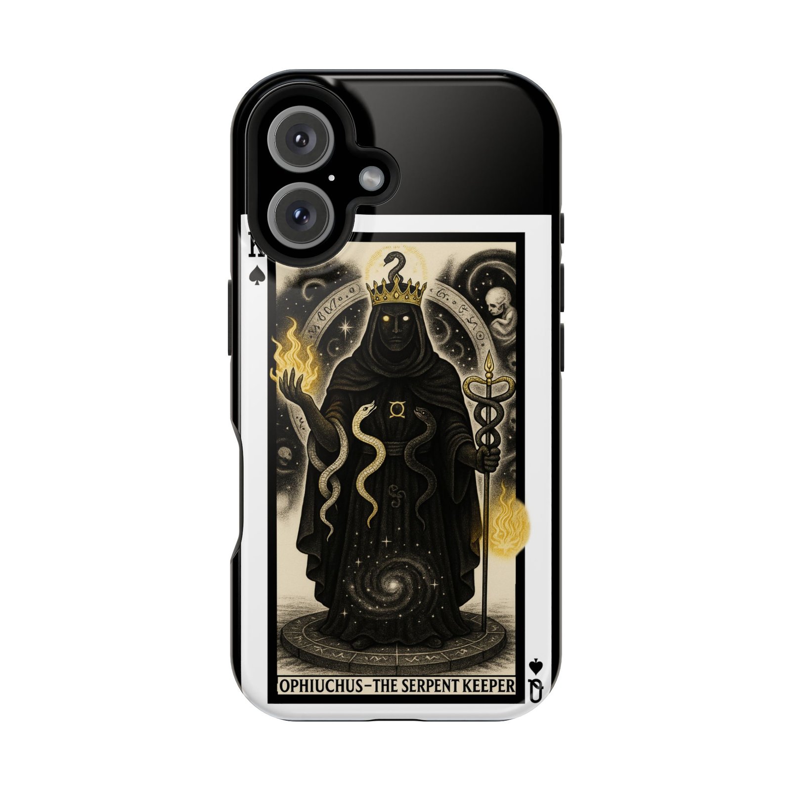 Ophiuchus – Deck of Spades – MagSafe® Protective Phone Case - Image 28