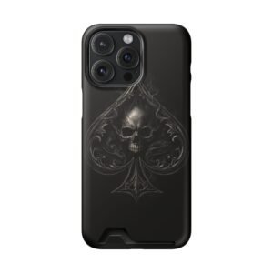 Spade – Deck of Cards Slim Card Holder Phone Case | LordzKreationz - Image 137