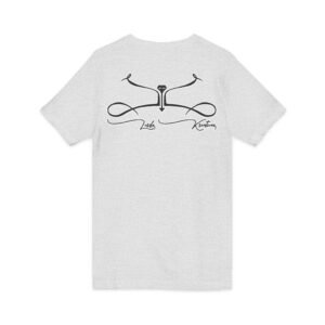 Heart Sleeve V-Neck Tee - Image 12