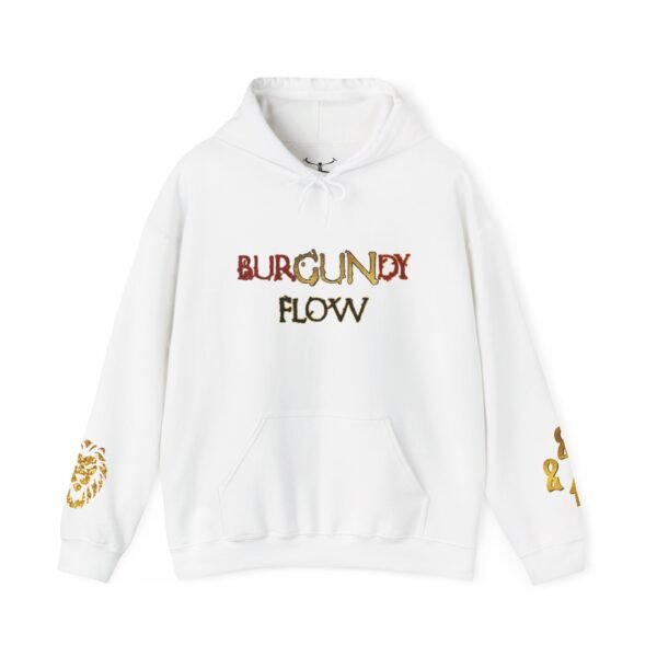 BurGUNdy Flow Unisex Heavy Blend™ Hooded Sweatshirt