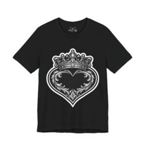 Hearts Unisex Jersey Short Sleeve Tee - Image 2