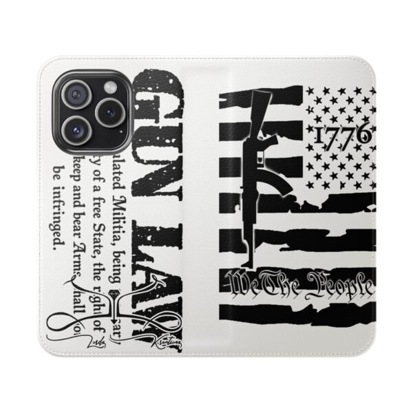 '1776' Design - Flip Case - Image 45