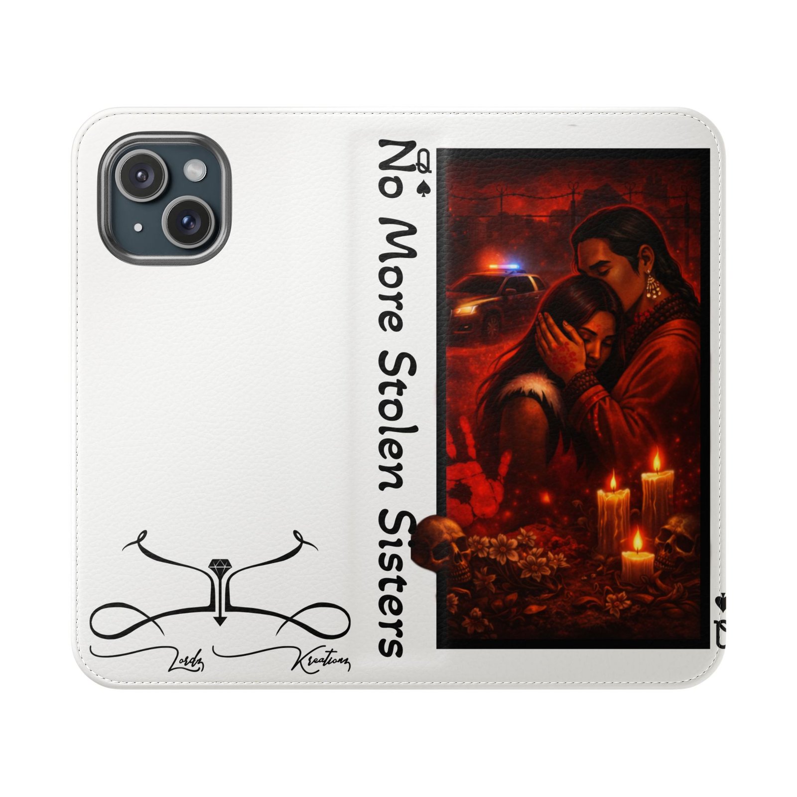No More Stolen Sisters – Awareness Flip Wallet Phone Case | LordzKreationz - Image 41