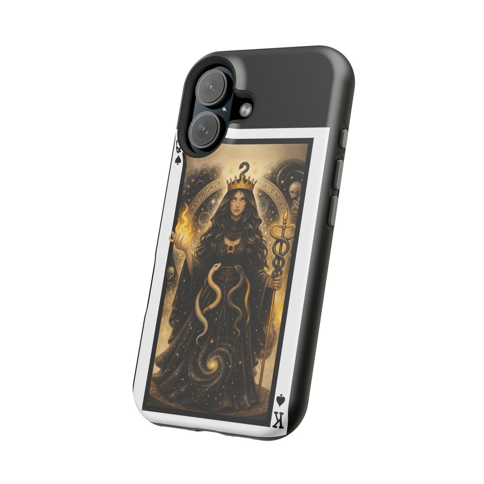 Ophiuchus – Deck of Spades – MagSafe® Protective Phone Case - Image 33