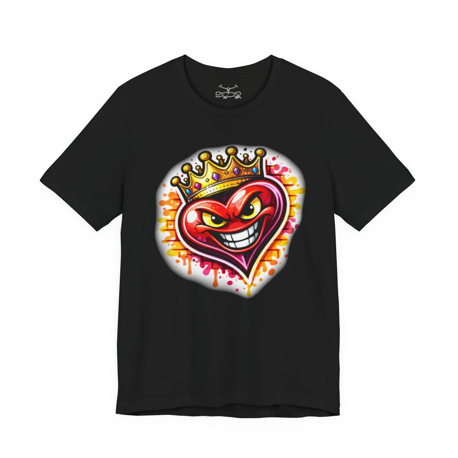 Hearts Unisex Jersey Short Sleeve Tee - Image 2