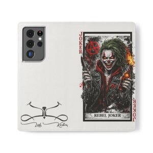 Rebel Joker – Deck of Cards Flip Wallet Phone Case | LordzKreationz - Image 21