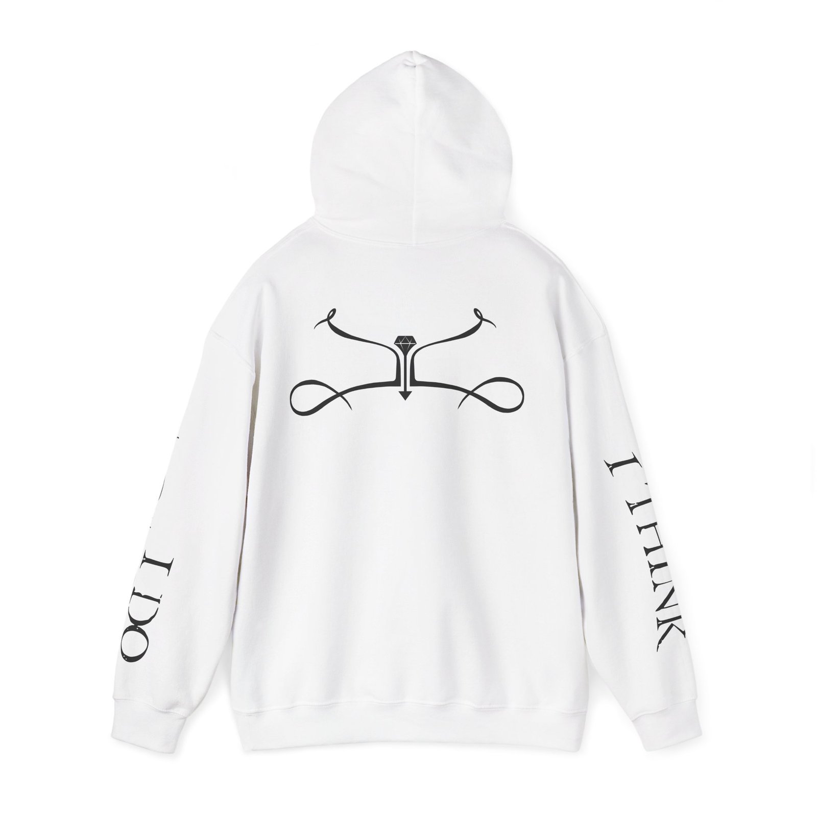 As I Think Heavy Blend™ Hooded Sweatshirt - Image 3