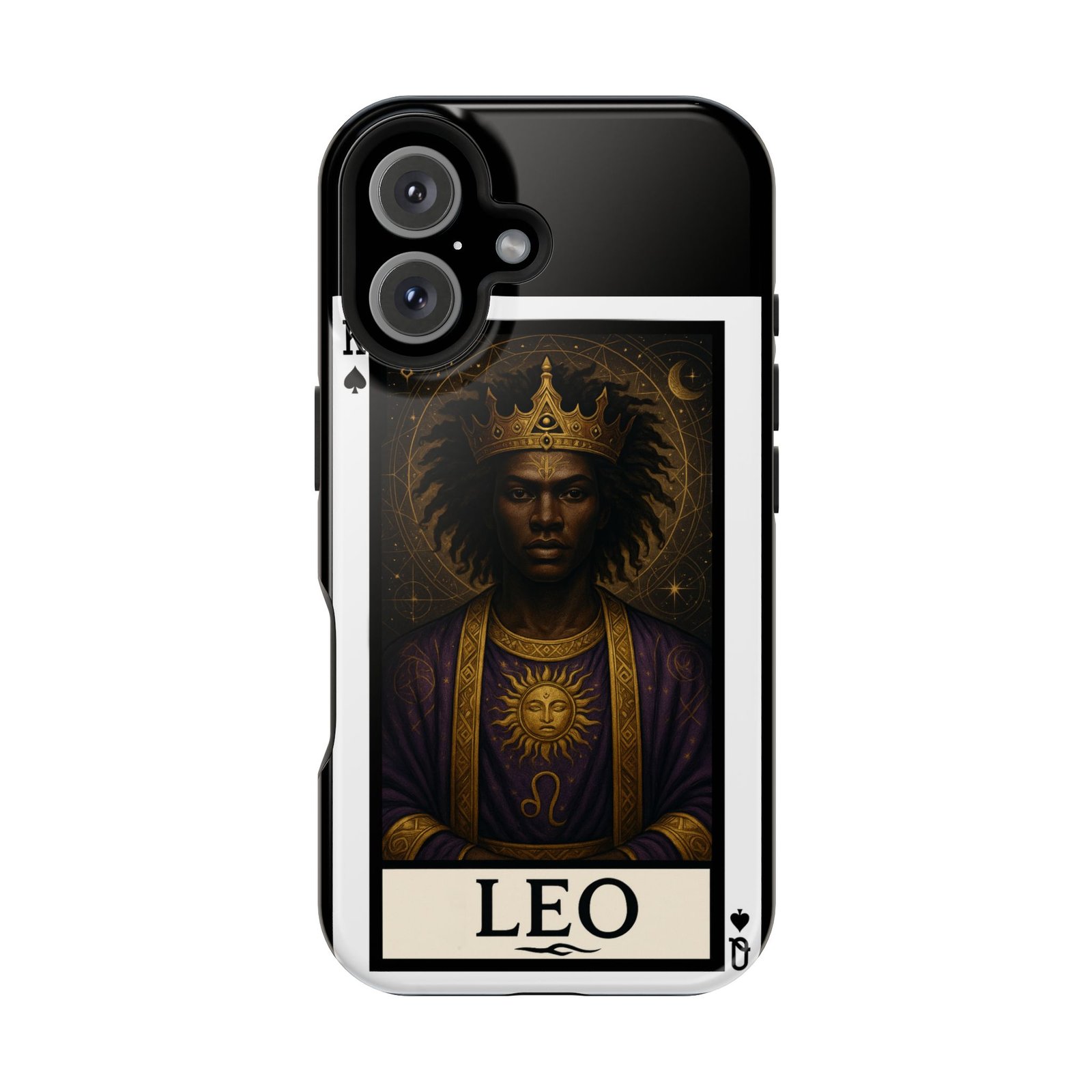 Leo – Deck of Spades – MagSafe® Protective Phone Case - Image 28