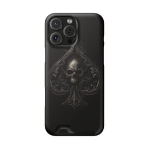 Spade – Deck of Cards Slim Card Holder Phone Case | LordzKreationz - Image 161