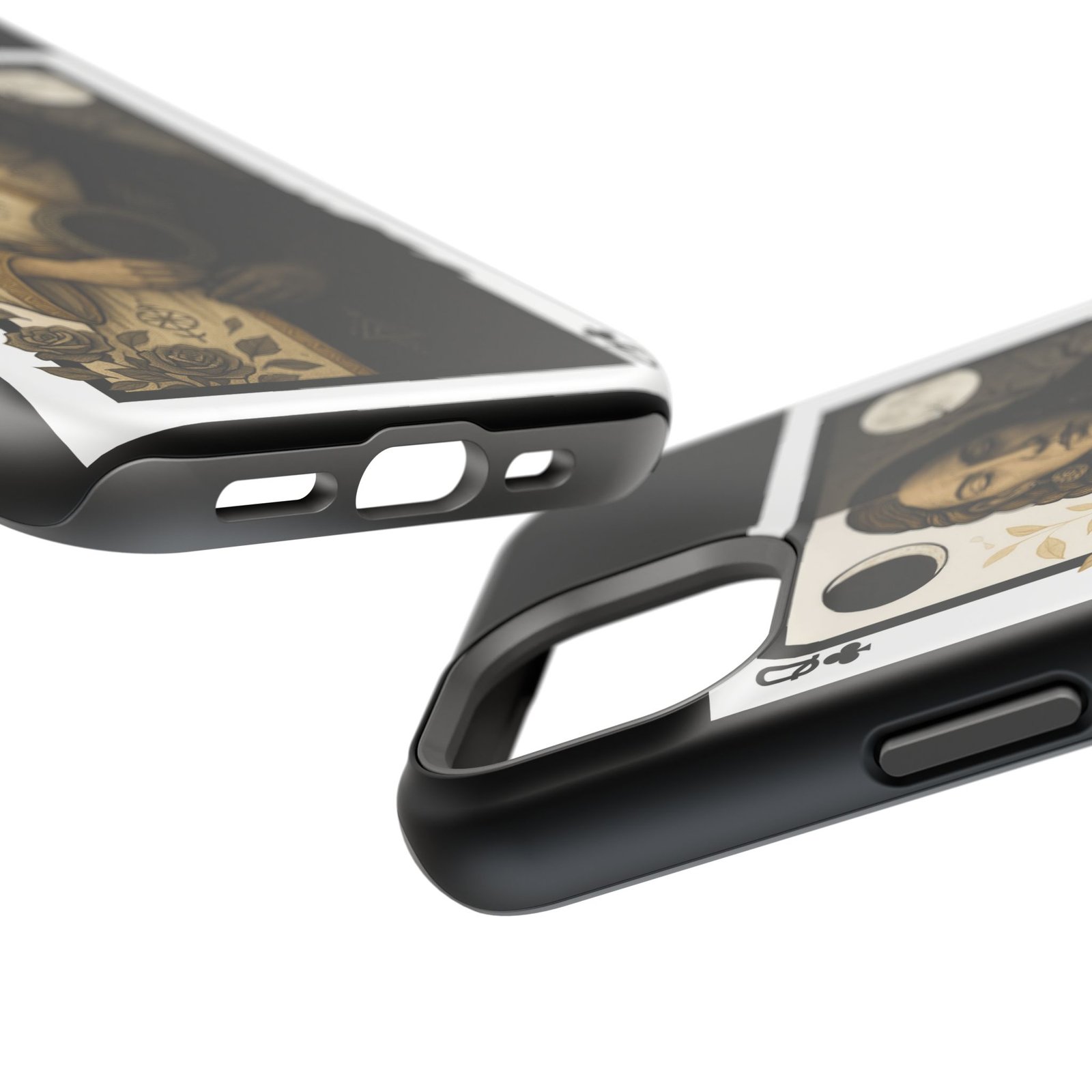 Libra – Deck of Clubs – MagSafe® Protective Phone Case - Image 10