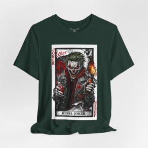 Rebel Joker Cotton Crew Tee - Image 48