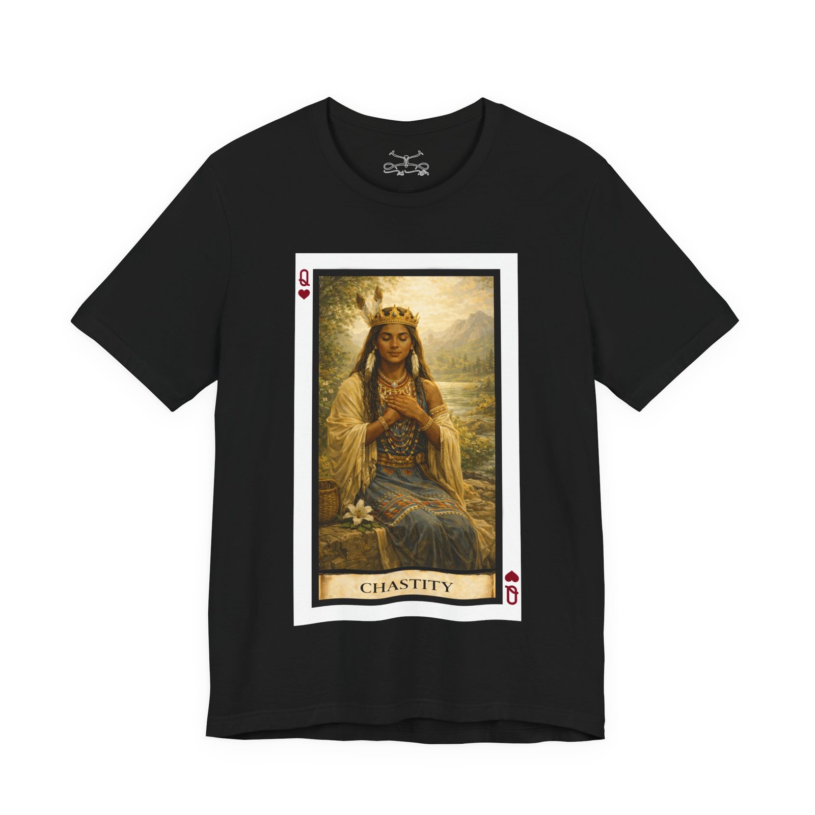 Chastity Cotton Crew Tee - Image 2