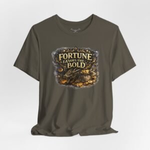 Fortune Favors the Bold T-Shirt - Image 20