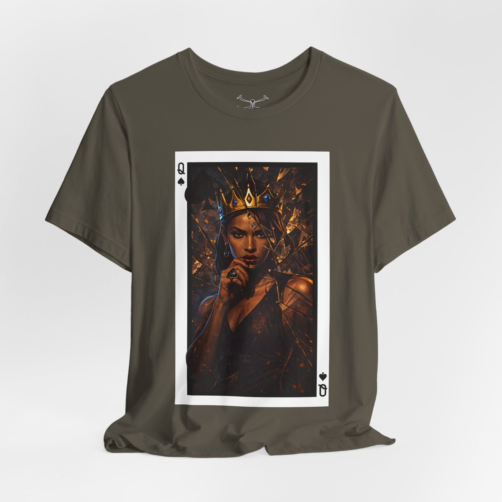 Broken Spade – Deck of Cards Graphic T-Shirt - Image 20
