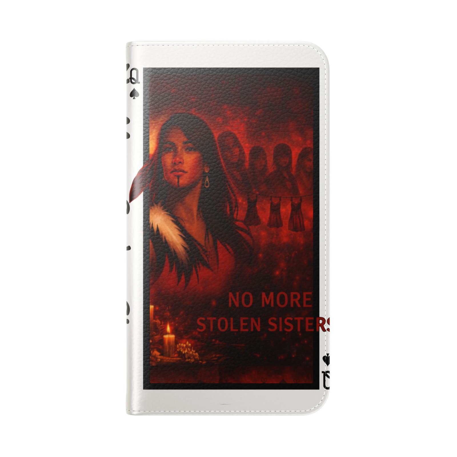 No More Stolen Sisters – Awareness Flip Wallet Phone Case | LordzKreationz - Image 60