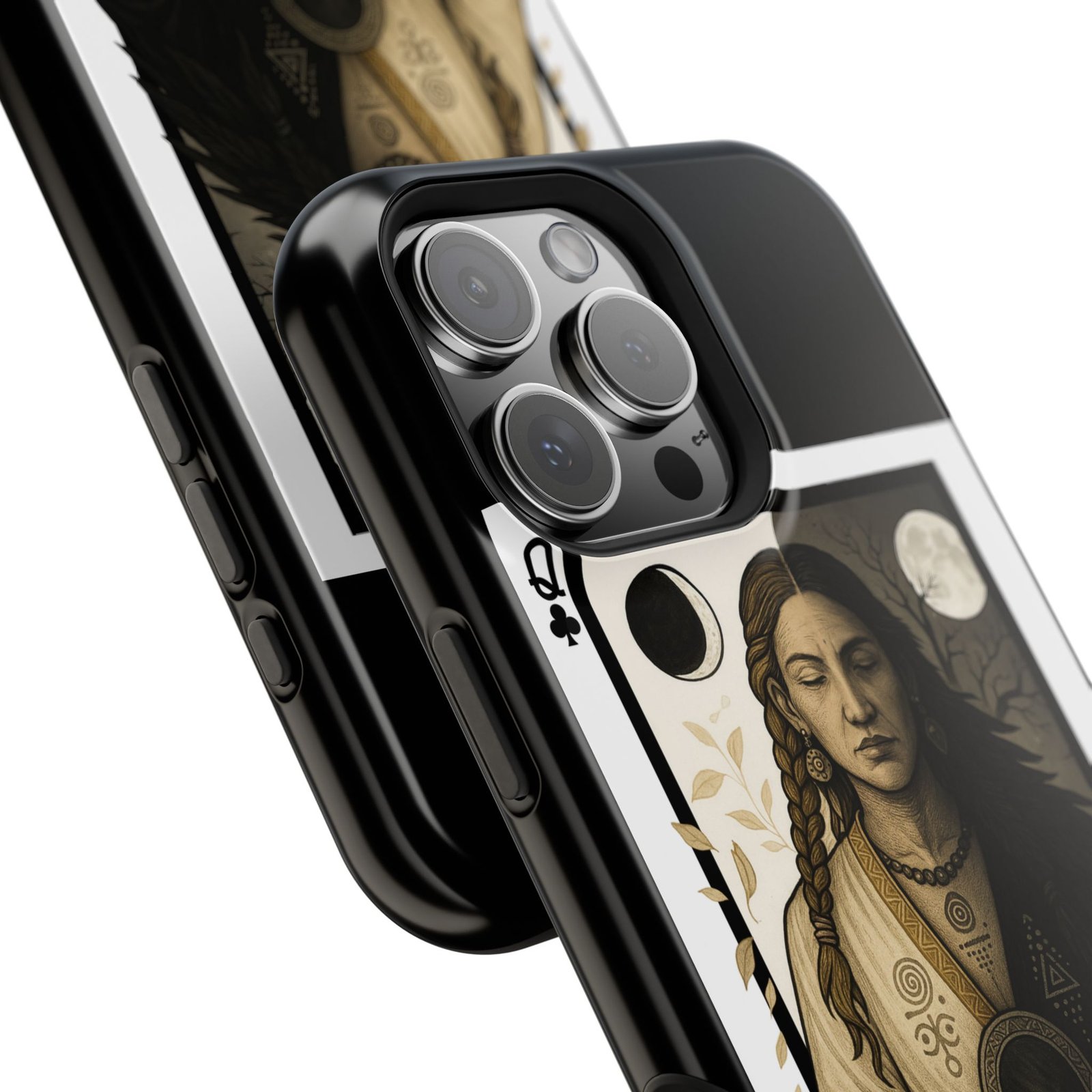 Libra – Deck of Clubs – MagSafe® Protective Phone Case - Image 54