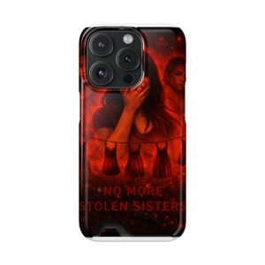 No More Stolen Sisters – Awareness Slim Card Holder Phone Case | LordzKreationz - Image 123