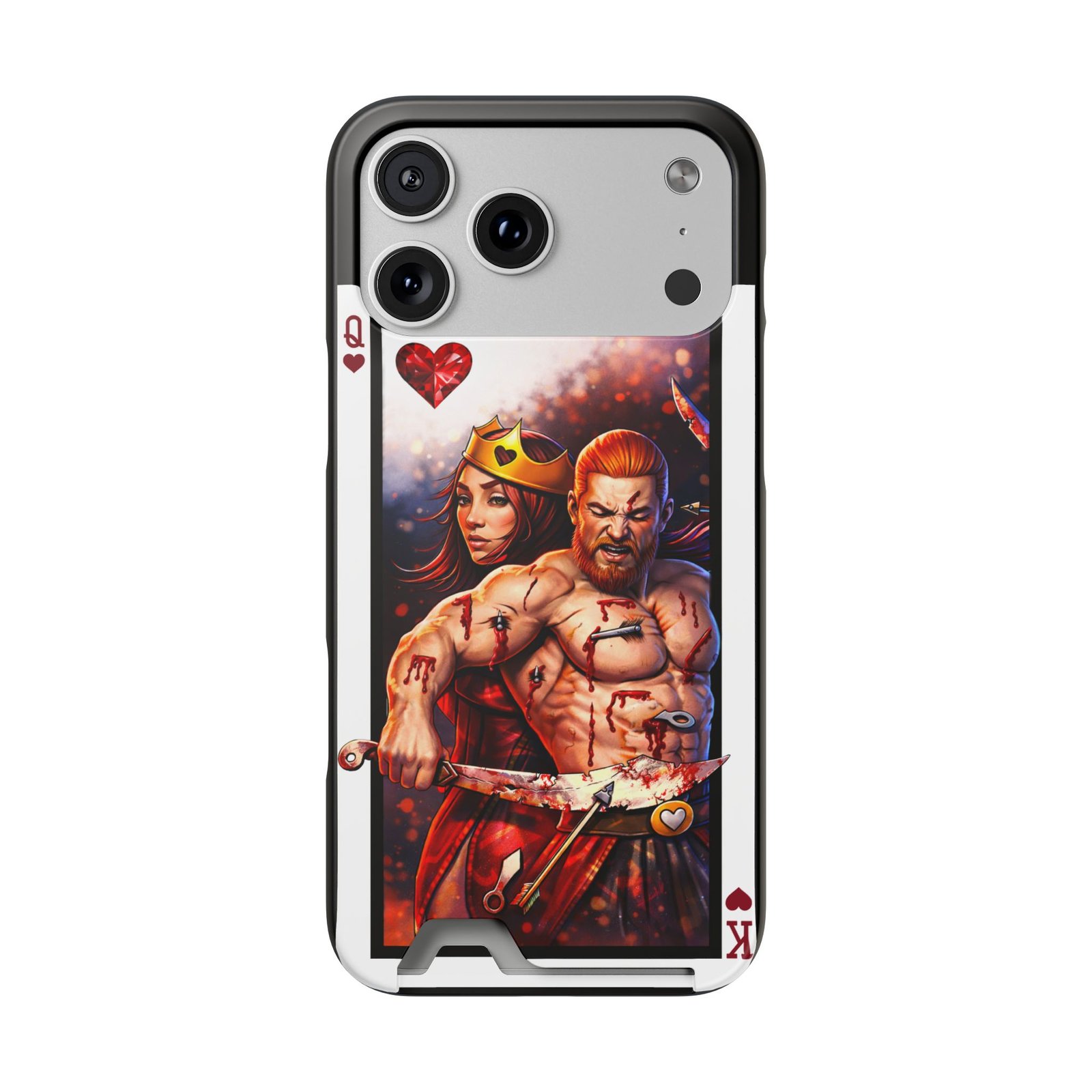 Got Chu – Deck of Hearts Slim Card Holder Phone Case | LordzKreationz - Image 100