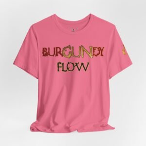 BurGUNdy Unisex Short Sleeve Tee - Image 40