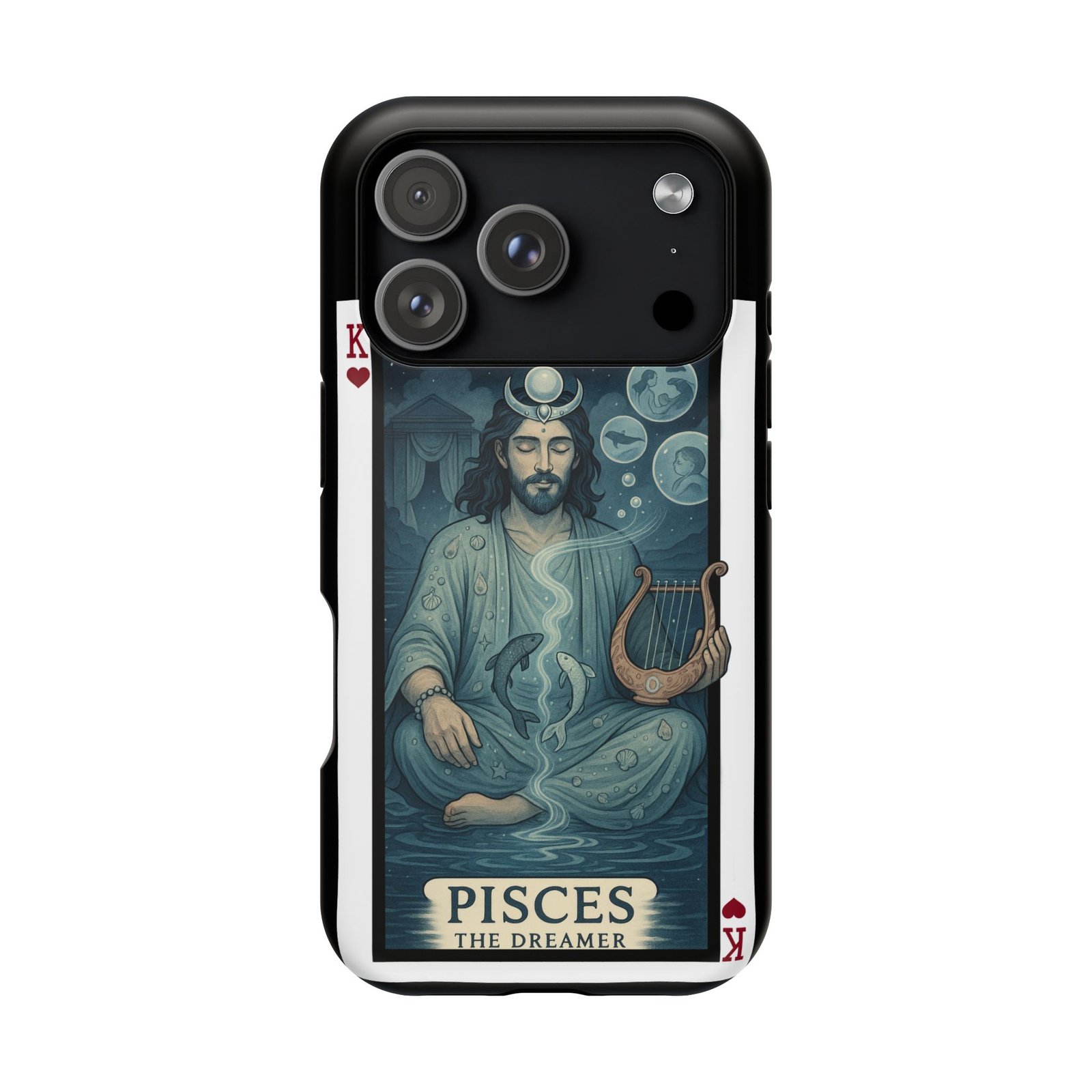 Pisces – Deck of Hearts – MagSafe® Protective Phone Case - Image 63