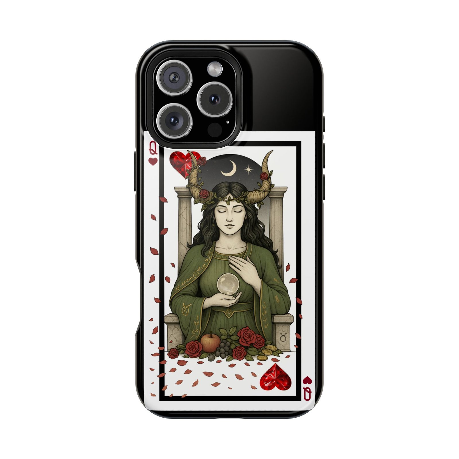 Taurus – Deck of Hearts – MagSafe® Protective Phone Case - Image 52