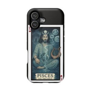 Pisces – Deck of Hearts – MagSafe® Protective Phone Case - Image 3