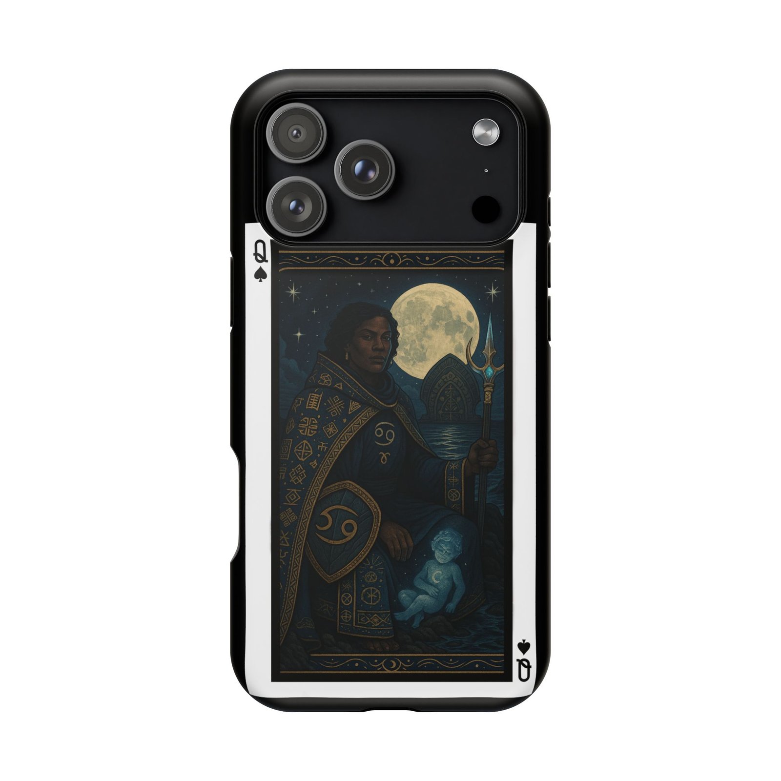 Cancer – Deck of Spades – MagSafe® Protective Phone Case - Image 3