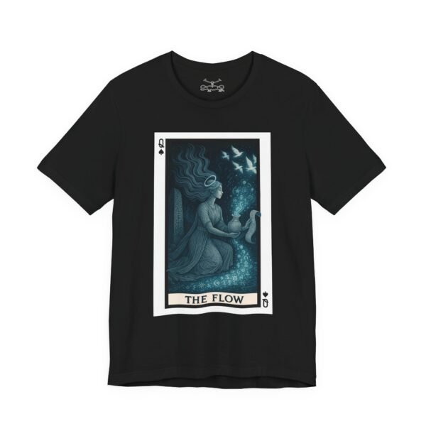 Aquarius Cotton Crew Tee - Image 2
