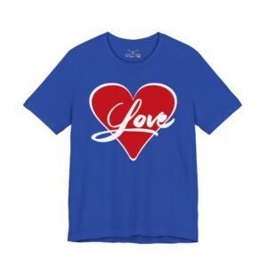 Amor Unisex Jersey Short Sleeve Tee - Image 25