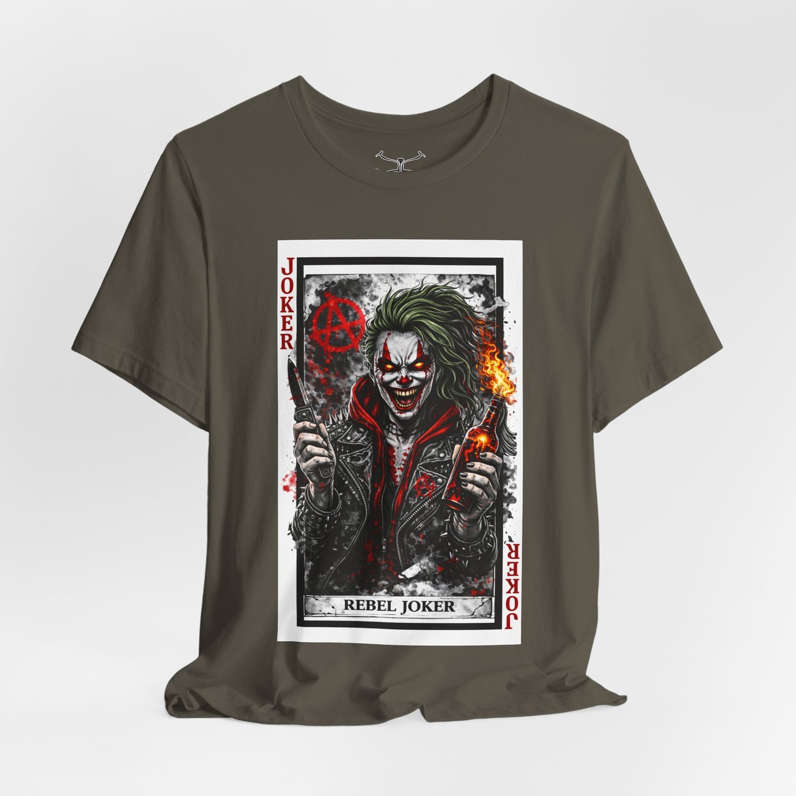 His Rebel Joker Cotton Crew Tee - Image 16