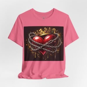 Hearts Unisex Jersey Short Sleeve Tee - Image 40