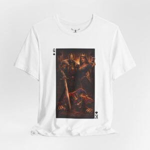 Man Down – King & Queen of Spades T-Shirt - Image 8