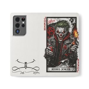 Rebel Joker – Deck of Cards Flip Wallet Phone Case | LordzKreationz - Image 25