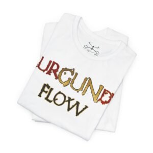 BurGUNdy Unisex Short Sleeve Tee - Image 7