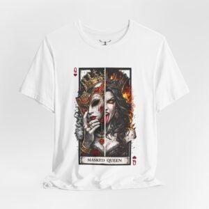 The Masked Queen Cotton Crew Tee - Image 8