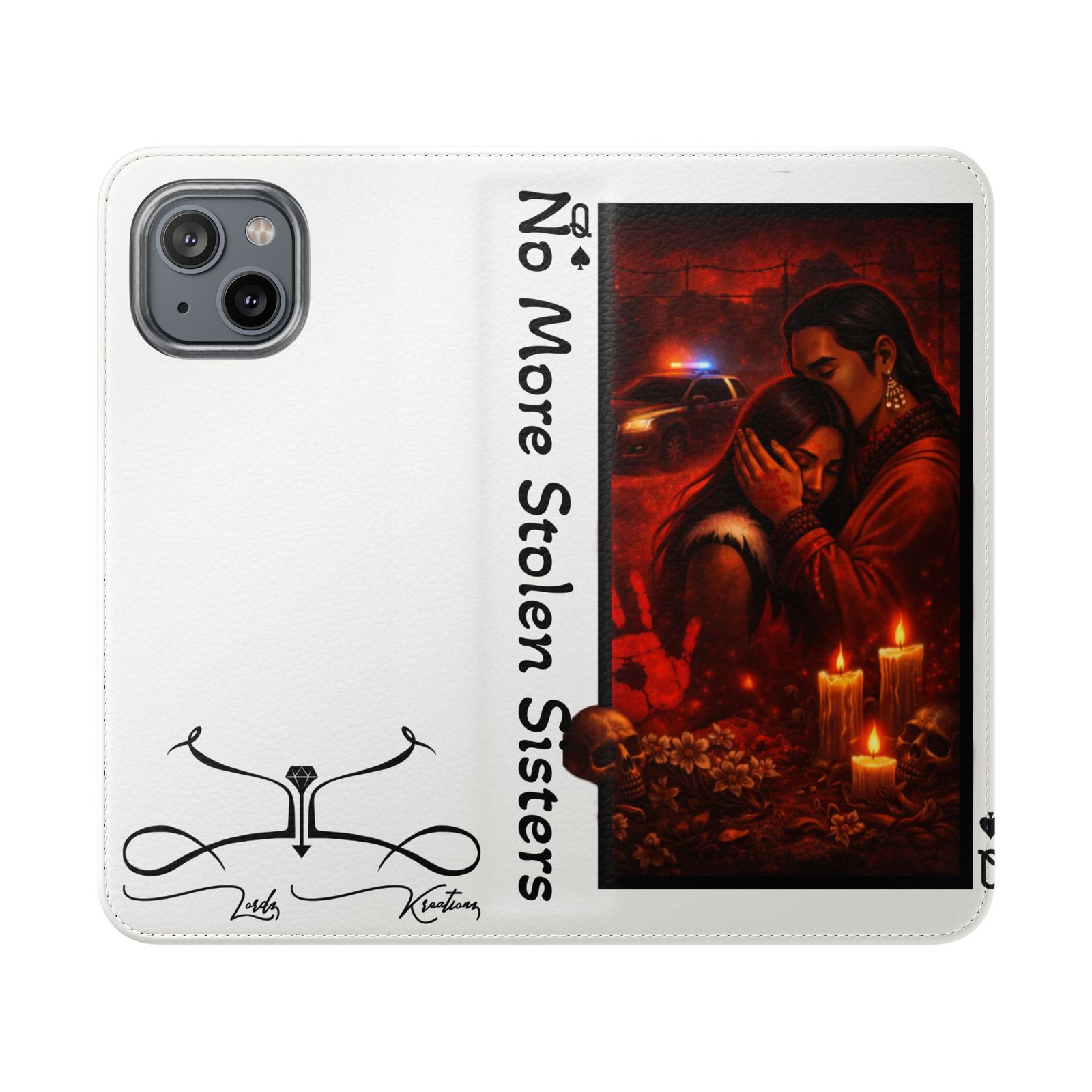 No More Stolen Sisters – Awareness Flip Wallet Phone Case | LordzKreationz - Image 57