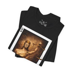 Blind Justice Cotton Crew Tee - Image 4