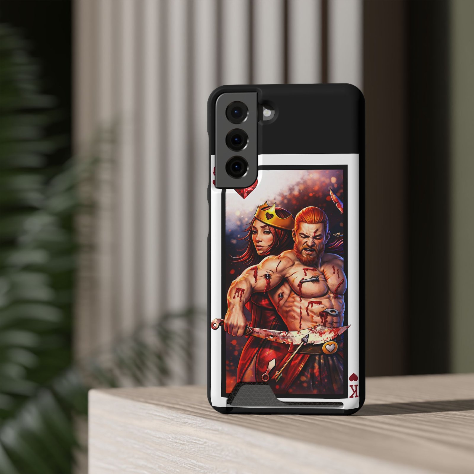 Got Chu – Deck of Hearts Slim Card Holder Phone Case | LordzKreationz - Image 32