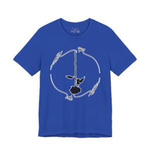 Black Rose Unisex Jersey Short Sleeve Tee - Image 29