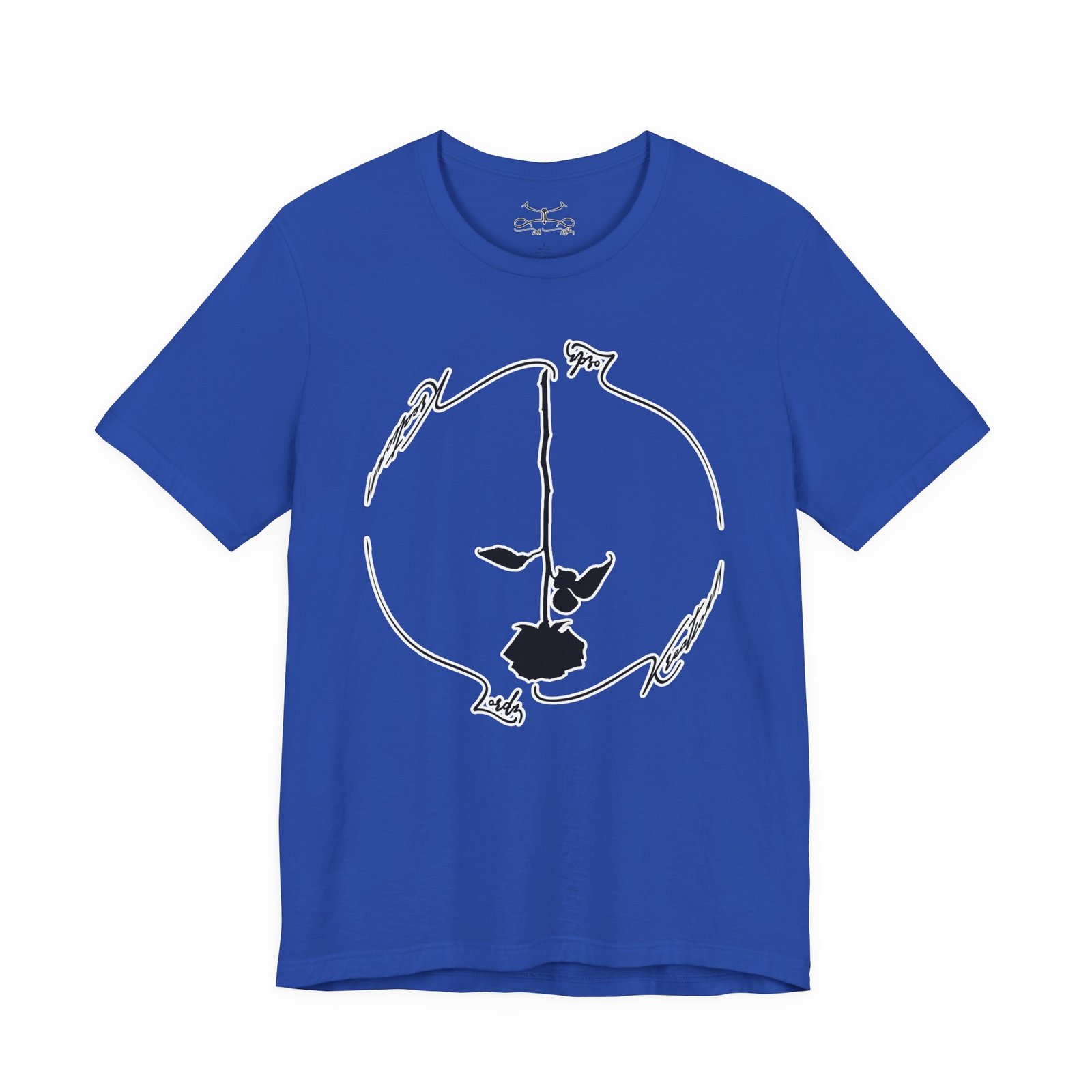 Black Rose Unisex Jersey Short Sleeve Tee - Image 29